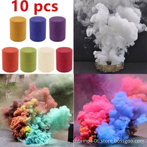 Colorful Smoke Fog Cake Smoke Effect Show Round Bomb Photography Aid DIY Toy Gifts